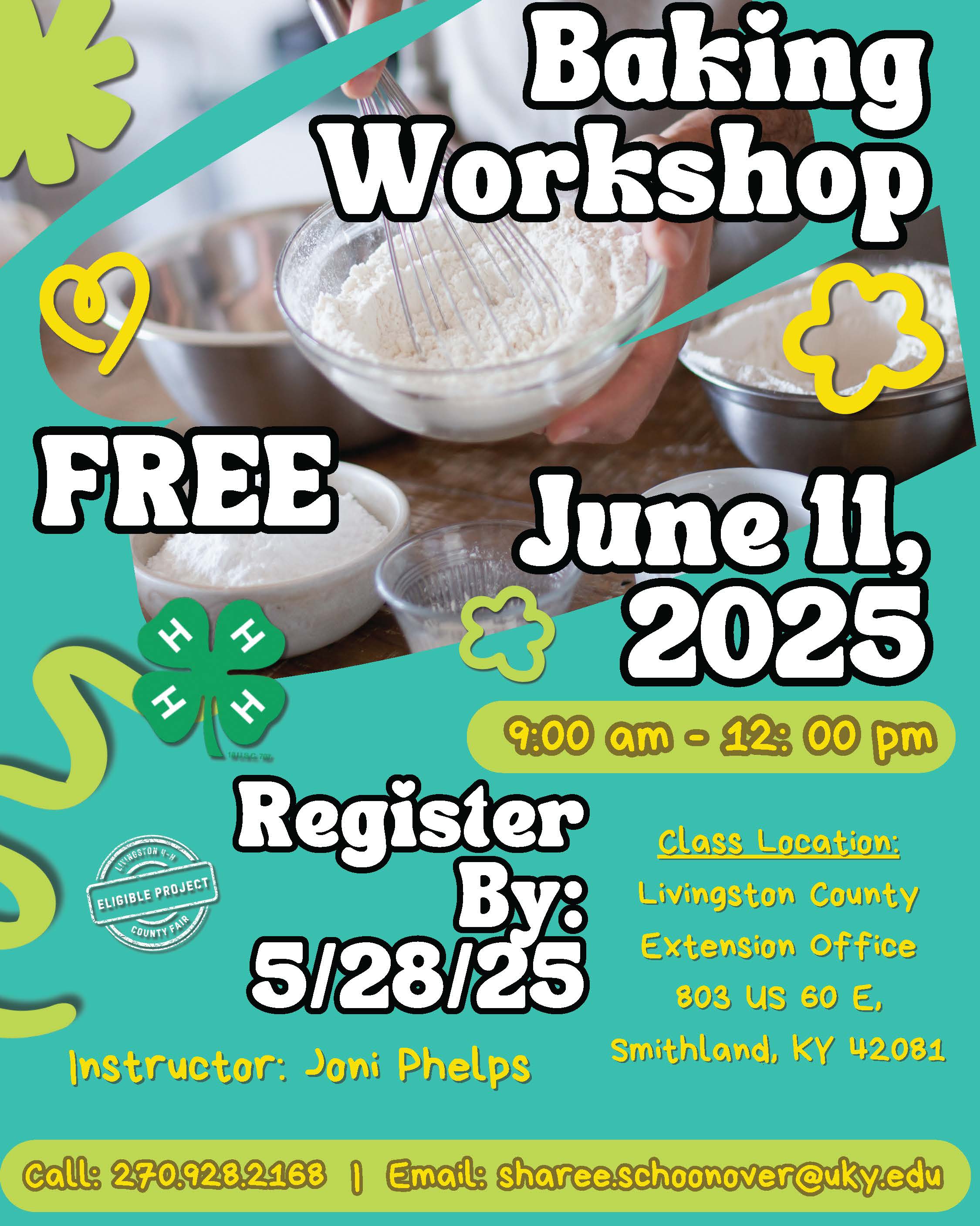 4-H Baking Workshop