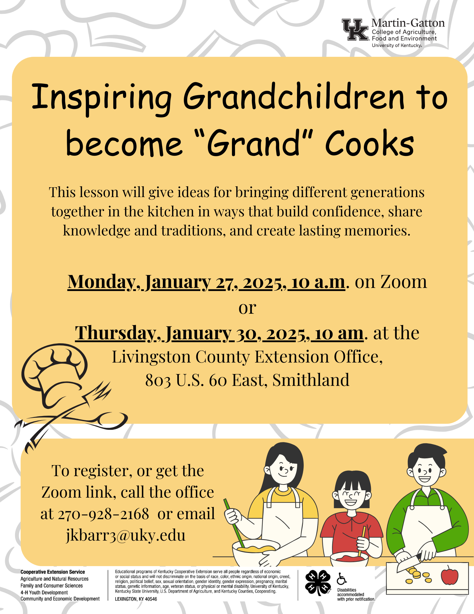 Grand Cooks flyer