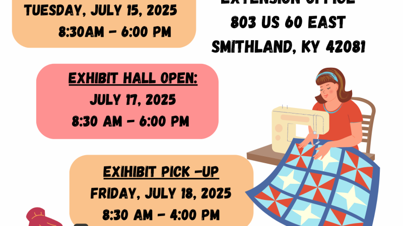 Exhibit check in schedule