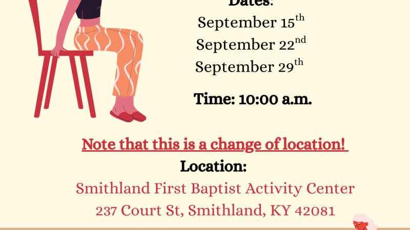 September Chair yoga Dates